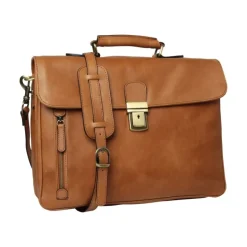 Teczka ze skóry 100% made in italy garbowanej roślinnie "Łódź" CO