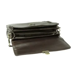 Teczka ze skóry 100% made in italy garbowanej roślinnie "Łódź"