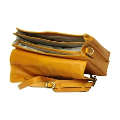 Teczka ze skóry 100% made in italy garbowanej roślinnie "Łódź" GI