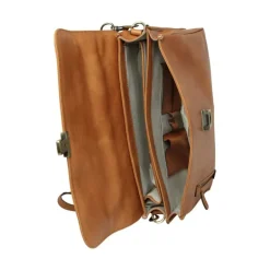 Teczka ze skóry 100% made in italy garbowanej roślinnie "Łódź" CO