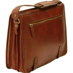 Torba męska na ipad z włoskiej skóry cielęcej "Tczew" BR