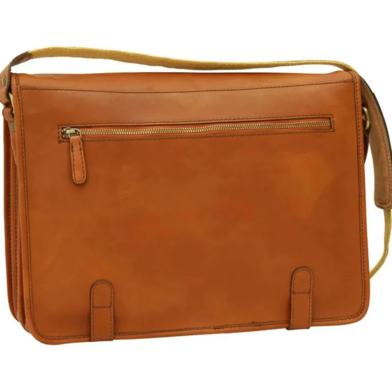 Torba męska na ipad z włoskiej skóry cielęcej "Tczew" KO