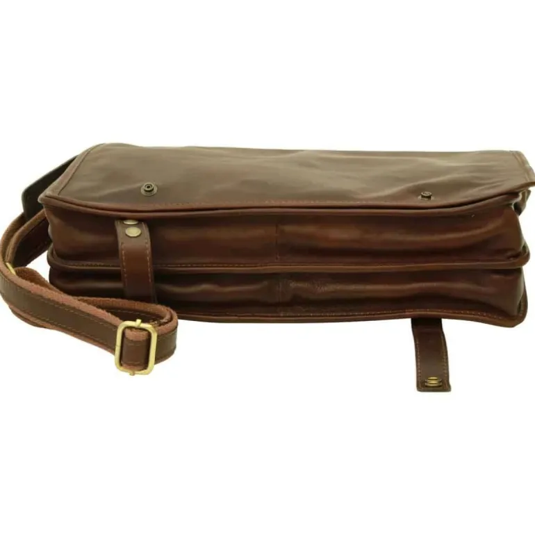 Torba męska na ipad z włoskiej skóry cielęcej "Tczew" BC