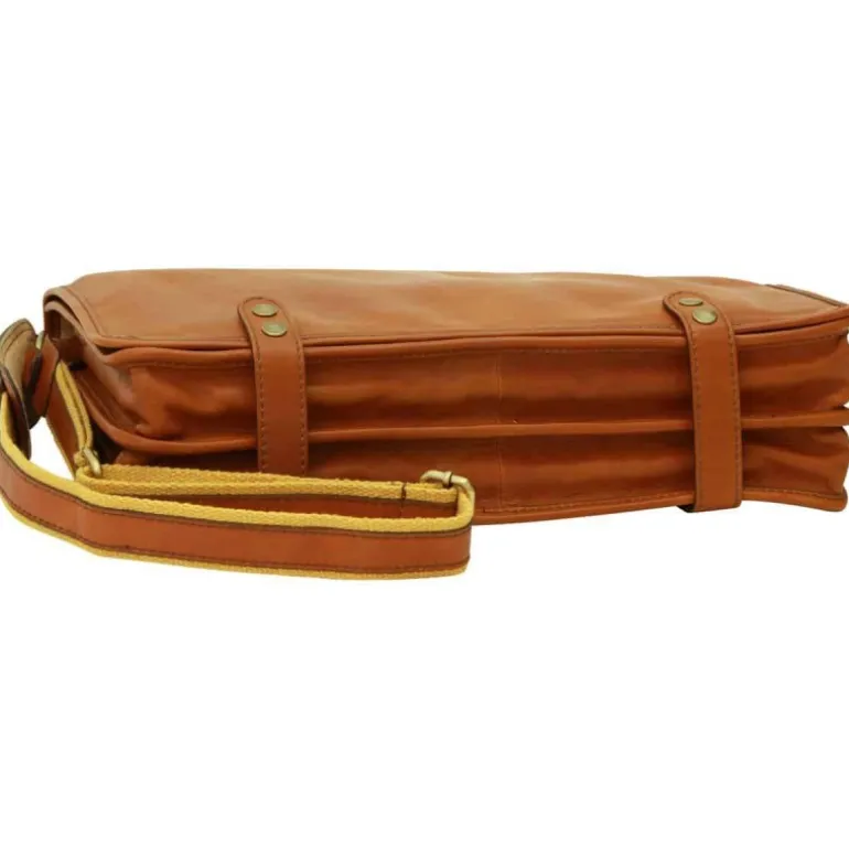 Torba męska na ipad z włoskiej skóry cielęcej "Tczew" KO