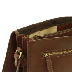 Torba męska na ipad z włoskiej skóry cielęcej "Tczew" BC