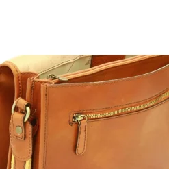 Torba męska na ipad z włoskiej skóry cielęcej "Tczew" KO