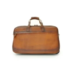 Torba podróżna skórzana na kółkach "Transiberiana" mała