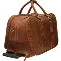 Torba podróżna skórzana na kółkach "Płock"