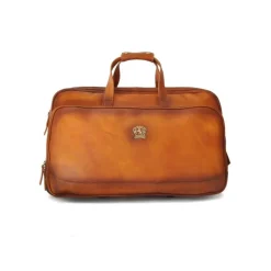 Torba podróżna skórzana na kółkach "Transiberiana" mała