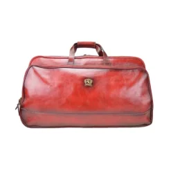 Torba podróżna skórzana na kółkach "Transiberiana"