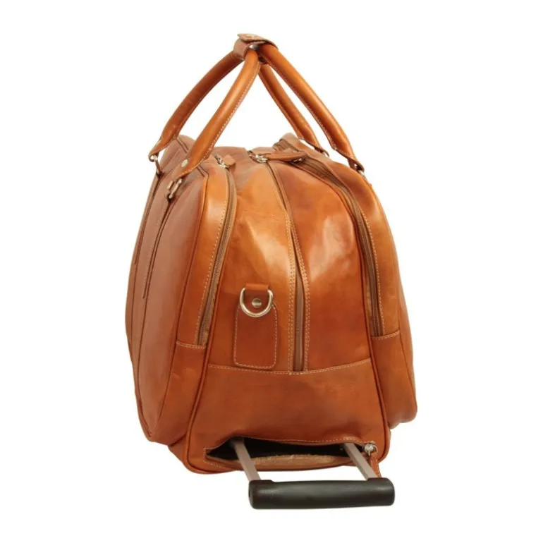 Torba podróżna skórzana na kółkach "Płock" KO