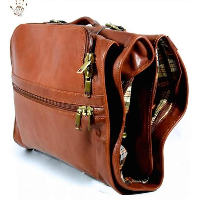 Torba podróżna Walizka na ubrania skórzana "Merciai"