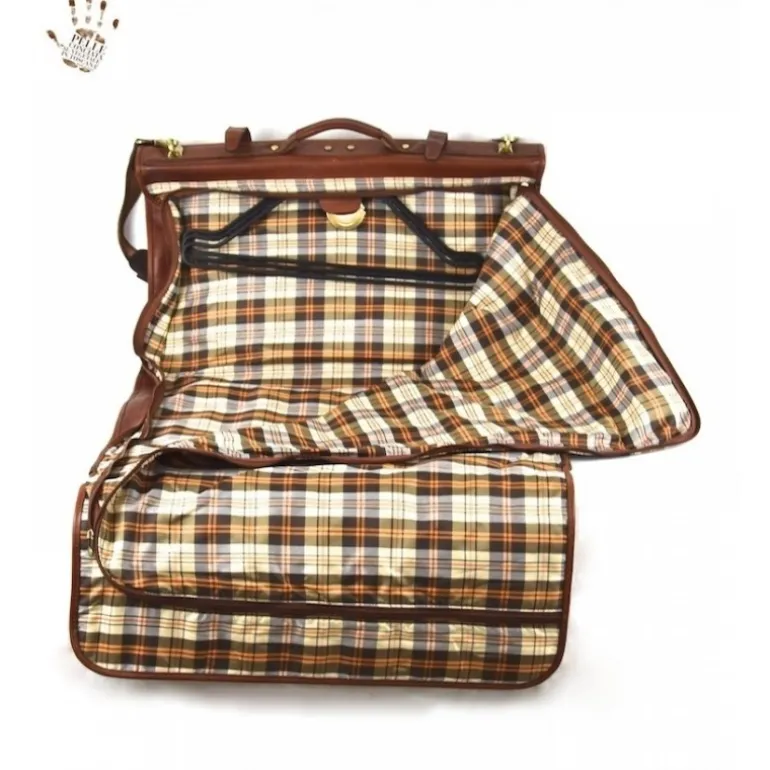 Torba podróżna Walizka na ubrania skórzana "Merciai"