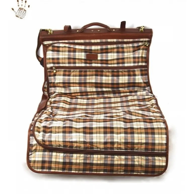 Torba podróżna Walizka na ubrania skórzana "Merciai"