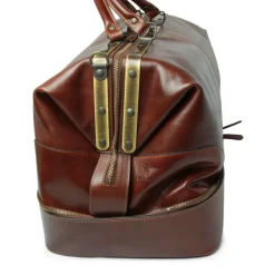 Torba podróżna ze skóry licowej "Toruń" BR
