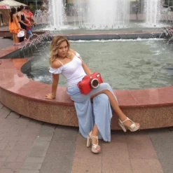 Torebka Damska skórzana "Fotocamera"