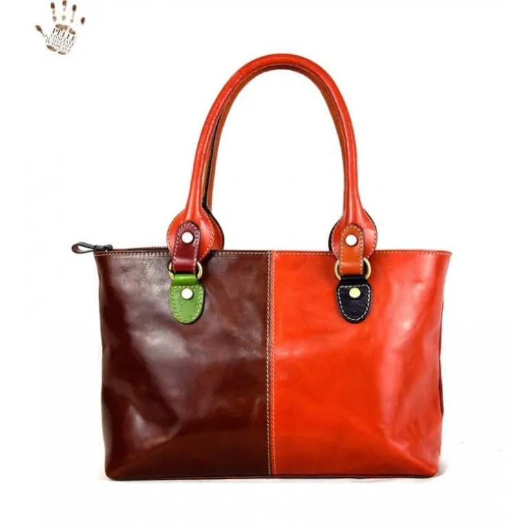 Torebka Damska skórzana "Albegna" Multicolor