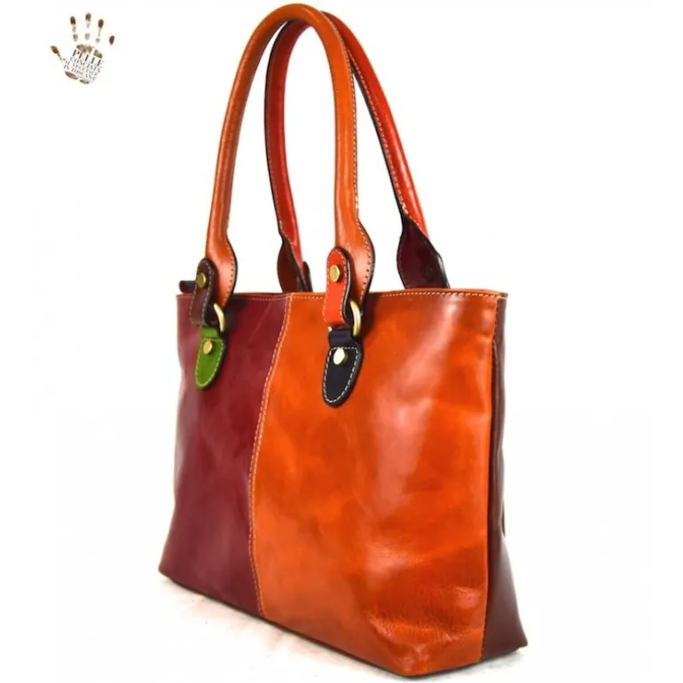 Torebka Damska skórzana "Albegna" Multicolor