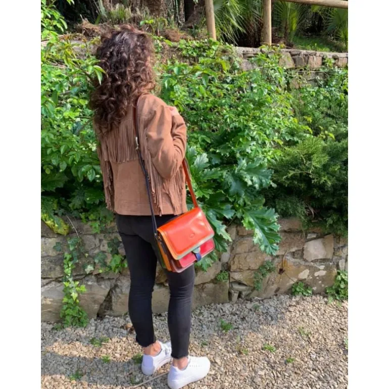 Torebka Damska skórzana "Principina" Multicolor