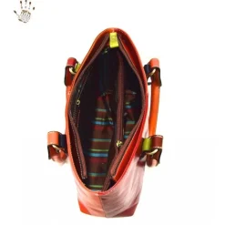 Torebka Damska skórzana "Albegna" Multicolor