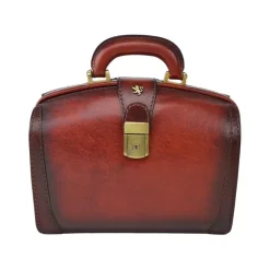 Torebka Damska z włoskiej ze szlachetnej skóry garbowanej roślinnie. "Miss Brunelleschi" B120/29