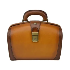 Torebka Damska z włoskiej ze szlachetnej skóry garbowanej roślinnie. "Miss Brunelleschi" B120/29