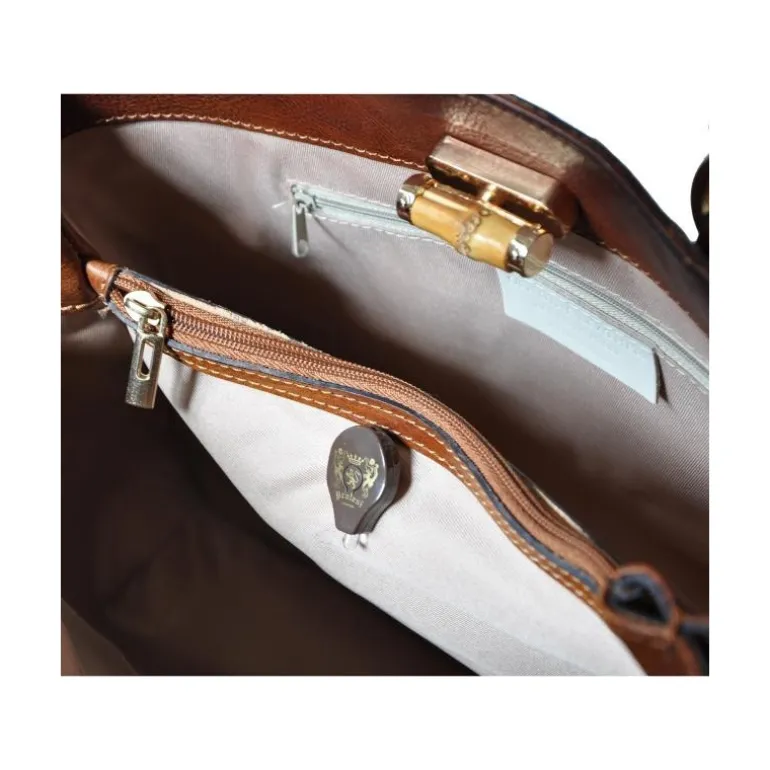 Torebka do ręki Damska Skórzana "Sarteano"