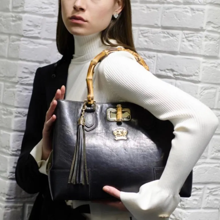 Torebka do ręki Damska Skórzana "Sarteano"