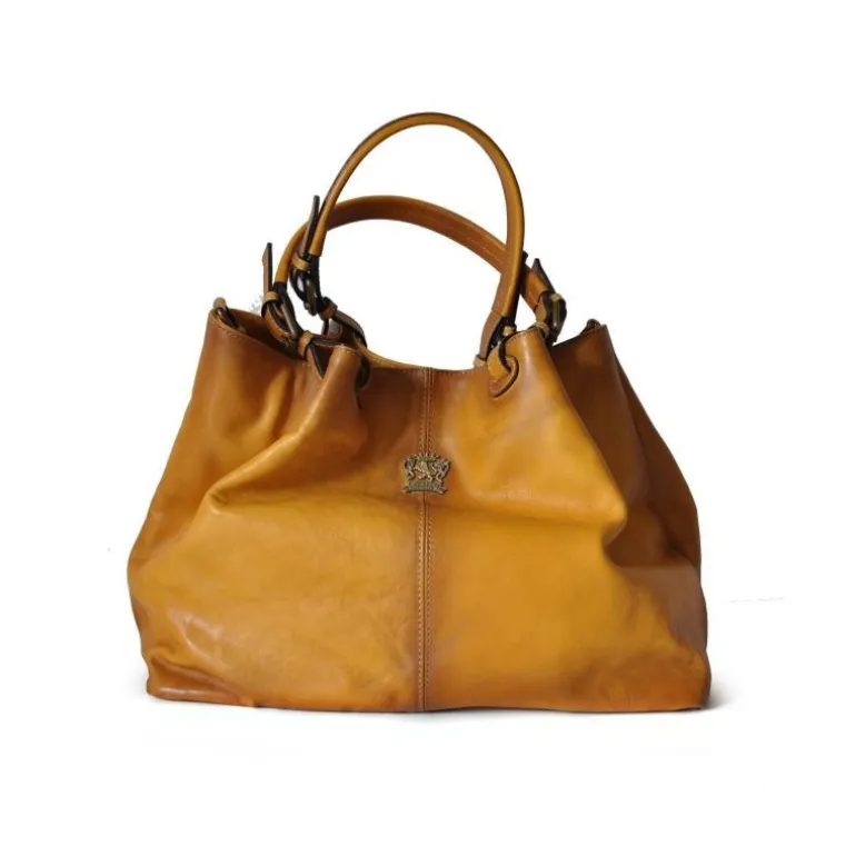 Torebka shopperka ze skóry klasyczna "Collodi" B168