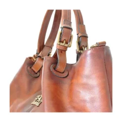 Torebka shopperka ze skóry klasyczna "Collodi" B168