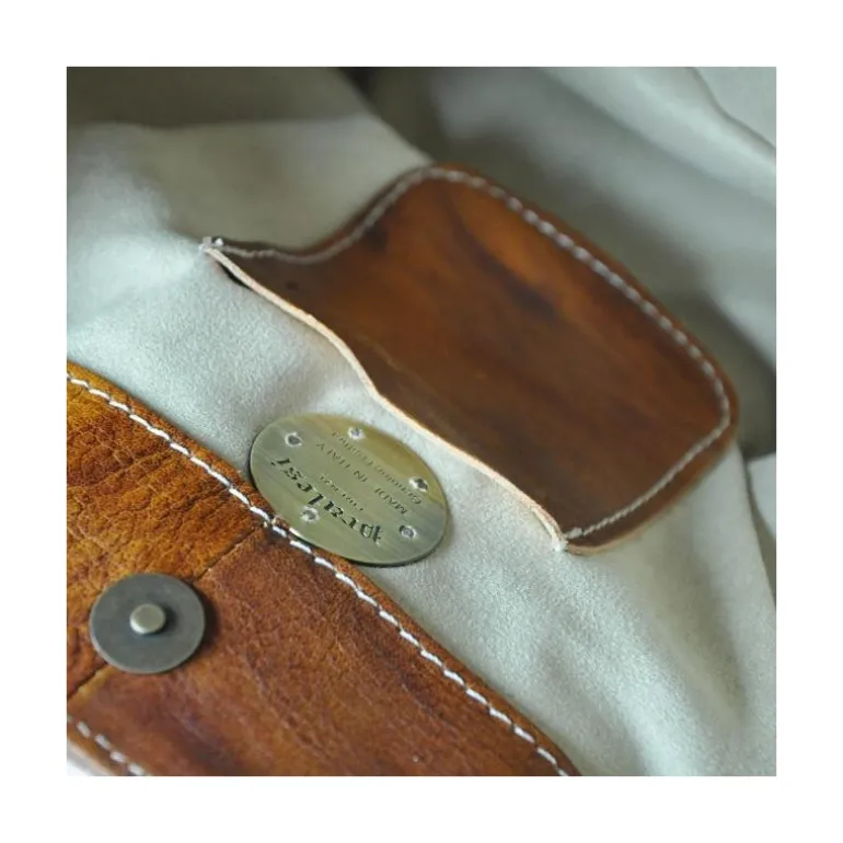 Torebka shopperka ze skóry klasyczna "Collodi" B168