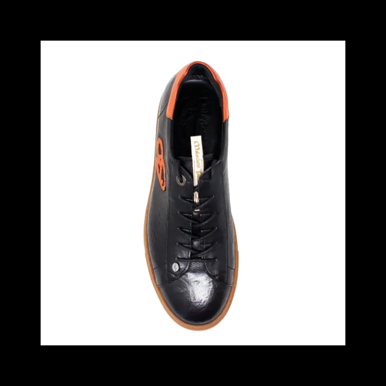 Trampki męskie skórzane "Jesse Owens" Bicolore