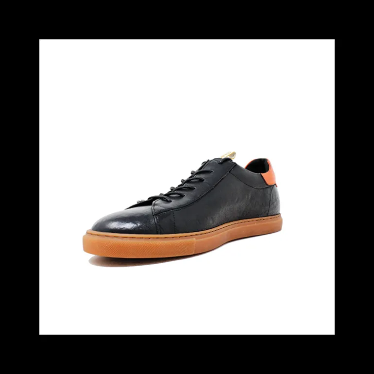 Trampki męskie skórzane "Jesse Owens" Bicolore