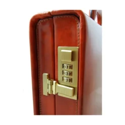 Walizka 24 H skórzana "Machiavelli Slim"