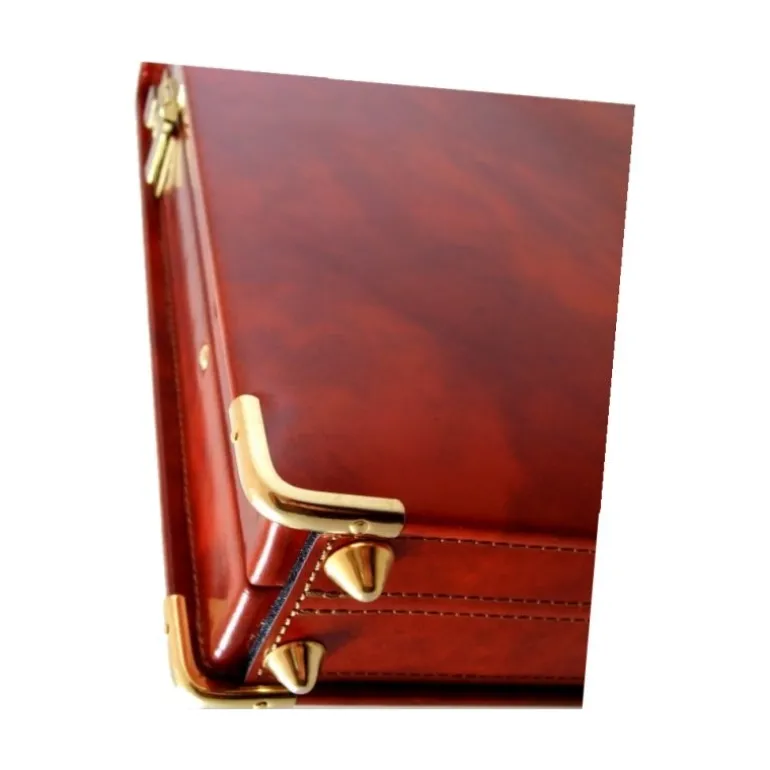 Walizka 24 H skórzana "Machiavelli Slim"