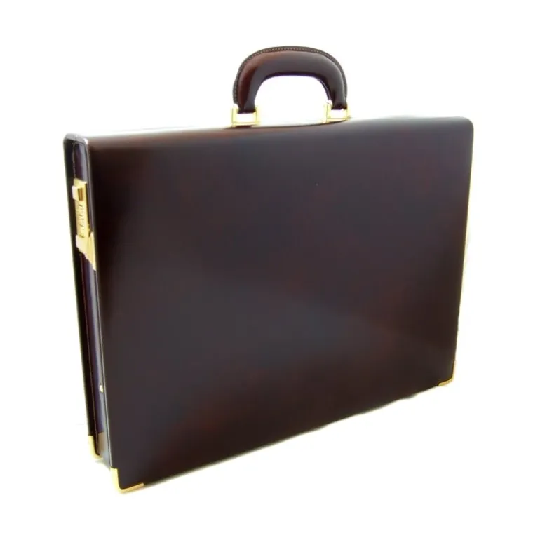 Walizka 24 H skórzana "Machiavelli Slim"