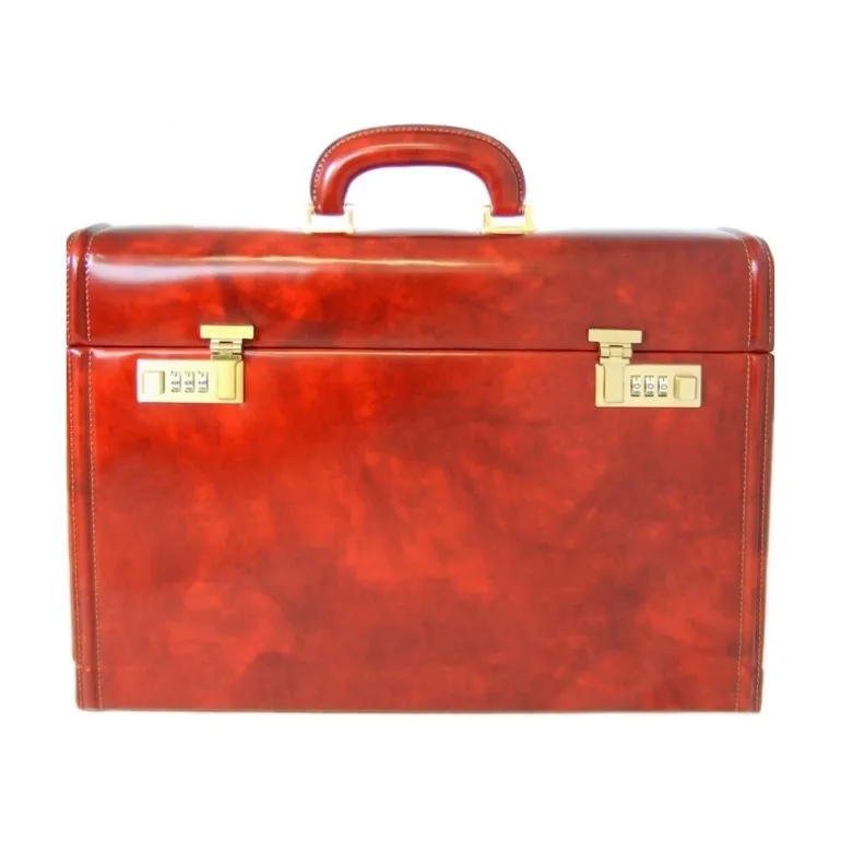 Walizka kongresowa skórzana "Ghirlandaio" R215P