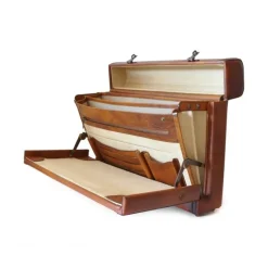 Walizka kongresowa skórzana "Ghirlandaio" B215B