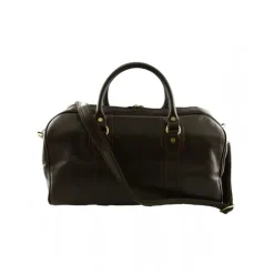 Włoska torba podróżna wykonana ręcznie z prawdziwej toskańskiej skóry, "Świdnica" BC