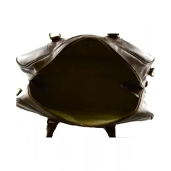 Włoska torba podróżna wykonana ręcznie z prawdziwej toskańskiej skóry, "Świdnica" NE