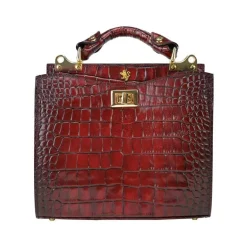 Zgrabna i praktyczna torebka damska skórzana. "Anna Maria Luisa de' Medici"