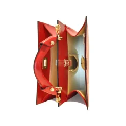 Zgrabna i praktyczna torebka damska skórzana. "Anna Maria Luisa de' Medici"