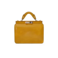 Zgrabna, wspaniale zaprojektowana skórzana torebka  "Vittoria Colonna" R153