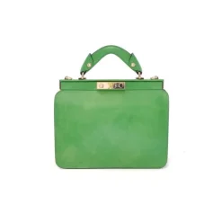 Zgrabna, wspaniale zaprojektowana skórzana torebka  "Vittoria Colonna" R153