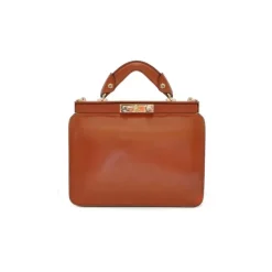 Zgrabna, wspaniale zaprojektowana skórzana torebka  "Vittoria Colonna" R153